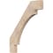 Ekena Millwork 3 1/2"W x 32"D x 40"H Merced Smooth Knee Brace, Douglas Fir BRC04X32X40MRC00SDF - alternate 1